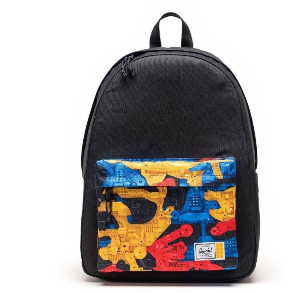 Herschel Supply Co. LEGO Classic XL Backpack with an Abstract Bricks print.